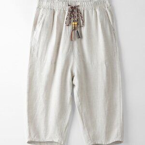 Men's Breathable Linen Shorts（Brand New）